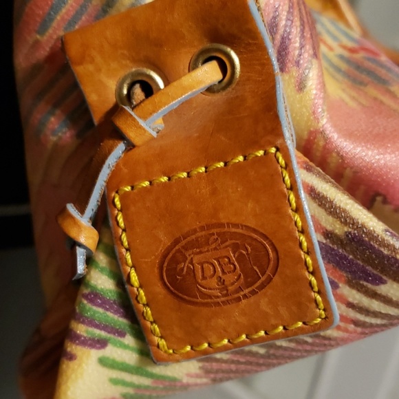 Dooney and Bourke vintage tassel tote - Picture 2 of 8